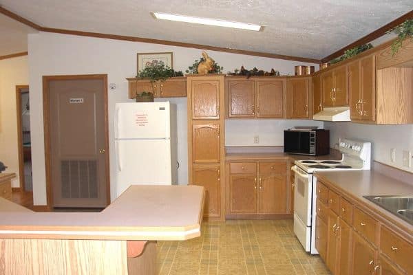 Kitchen at North Star of Dover clubhouse